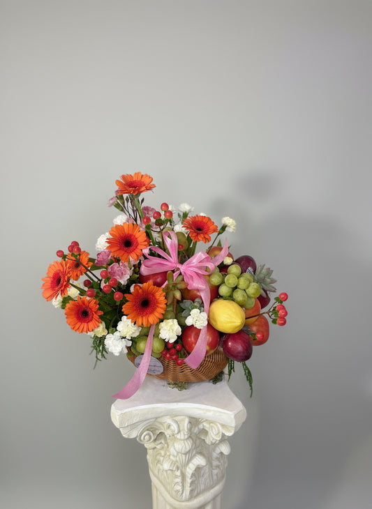 Flower Fruit Basket